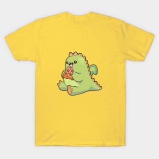 Dragon nom pizza T-Shirt